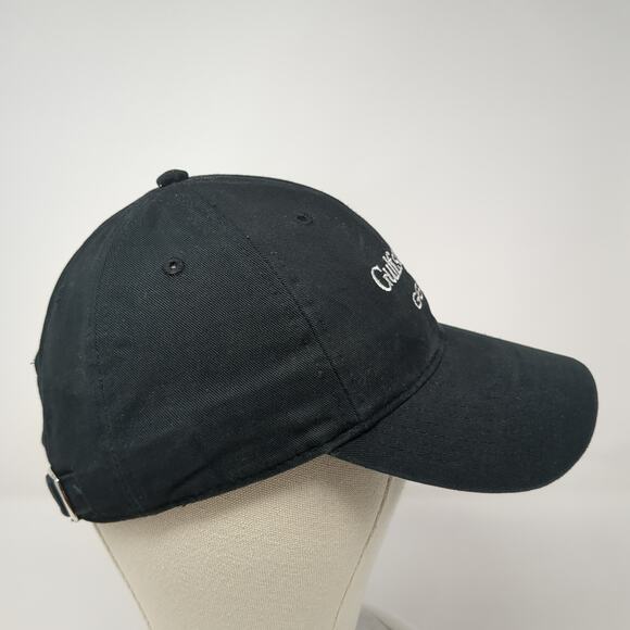 Gulfstream G600 Slideback Baseball Cap Black One Size Adjustable Embroidered - Picture 5 of 11